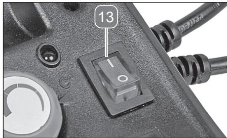 ROTHENBERGER HS-060Y - Switching on: - 1
