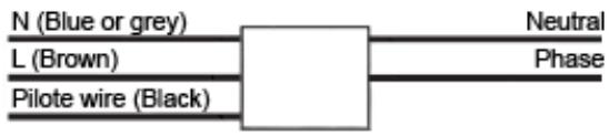 DELTACALOR TELICA EVO - DIAGRAMM FOR THE CORRECT USE OF THE PILOT WIRE - 4
