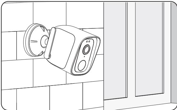 LEXMAN Caméra extérieure connectée - INSTALLAZIONDE DELLA TELECAMERA - 1