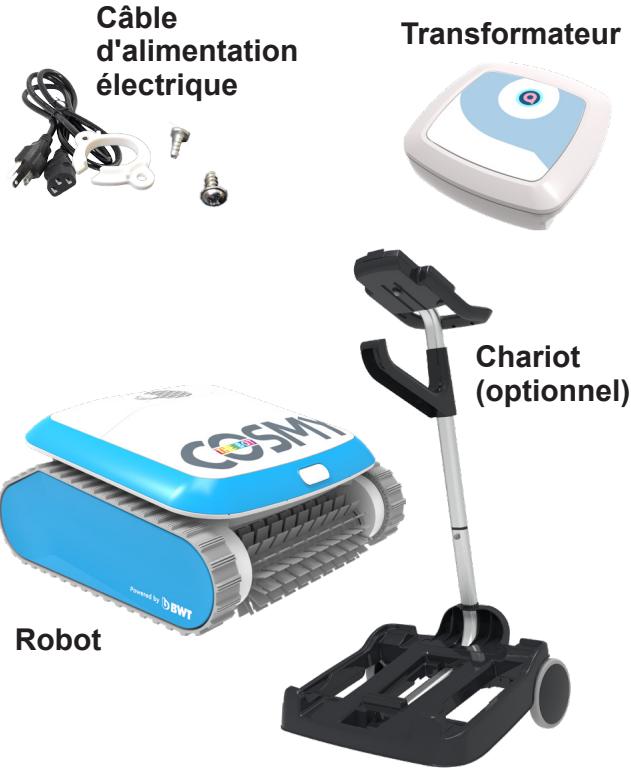 BWT COSMY 100 / 150 / 200 / 250 - Composition du carton: - 1