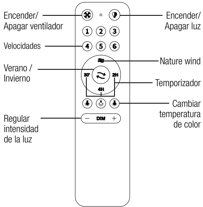 SULION BAMBU - Control remoto - 1