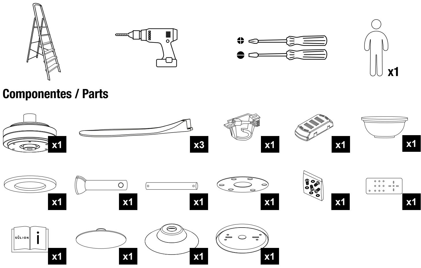 SULION CHULA OUTDOOR - Herramentasrequireidas / Required tools - 1