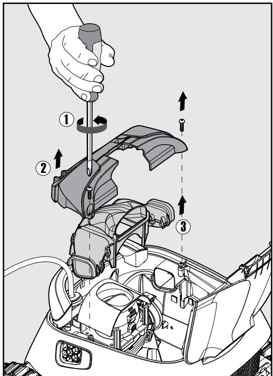 MAYTRONICS SEAMASTER PLUS - Si vous remarquez que des déchets sont pris dans l'hélice: - 1