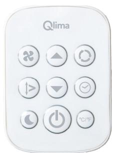 QLIMA PH528 - P522 - PH528 - P534 - E MANUEL DE LA TÉLECOMMANDE - 1