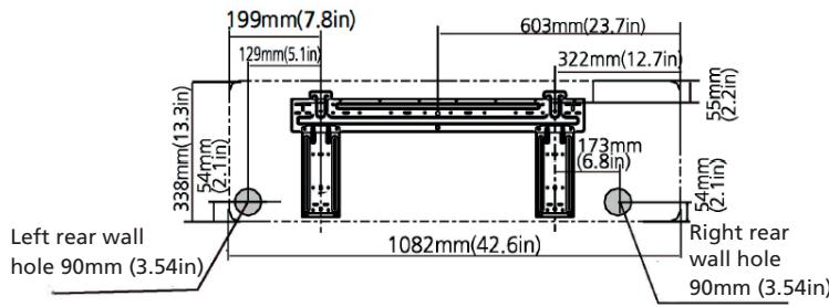 QLIMA SC 54xx - SC 60xx - SC 61xx - MOUNTING PLATE DIMENSIONS - 8