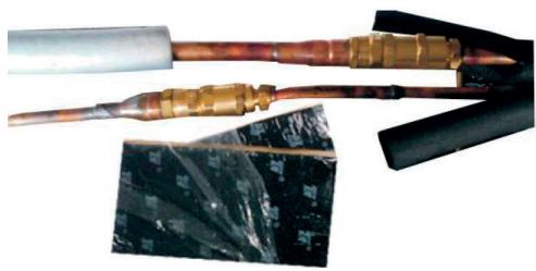 QLIMA SC 54xx - SC 60xx - SC 61xx - De leidingen met koelmiddel aansluiten op de binnenunit - 6