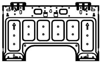 QLIMA SC 54xx - SC 60xx - SC 61xx - ABMESSUNGEN MONTAGEPLATTE - 2