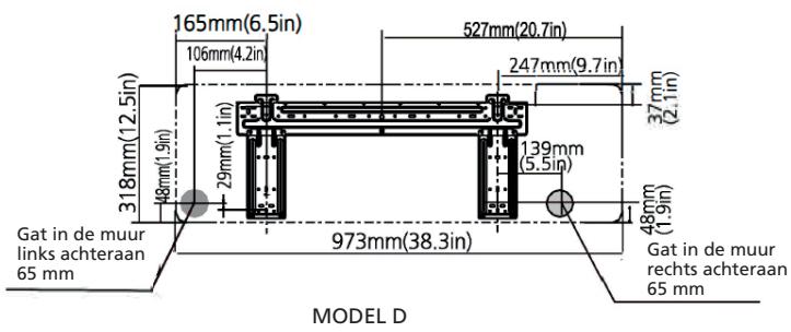 QLIMA SC 54xx - SC 60xx - SC 61xx - AFMETINGEN VAN DE BEVESTIGINGSPLAAT - 12