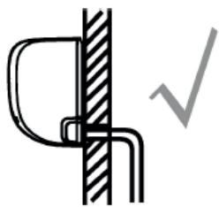 QLIMA SC 54xx - SC 60xx - SC 61xx - REMARQUE SUR LE PLACEMENT DU TUYAU DE VIDANGE - 1