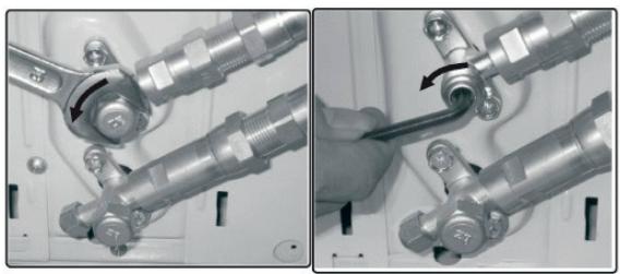 QLIMA SC 54xx - SC 60xx - SC 61xx - J AANSLUITING VAN DE LEIDINGEN MET KOELMIDDEL - 10