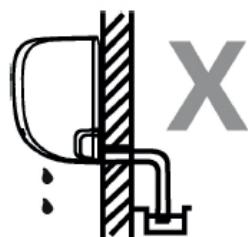 QLIMA SC 54xx - SC 60xx - SC 61xx - HINWEIS ZU PLATZIERUNG DES ABLAUFSCHLAUCHS - 4
