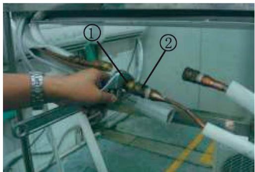 QLIMA SC 54xx - SC 60xx - SC 61xx - Anschluss der Kältemittelleitungen am Innengerät - 2