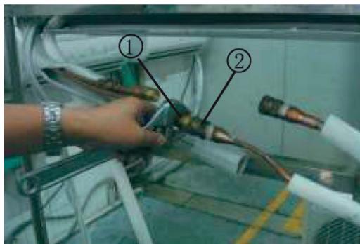 QLIMA SC 54xx - SC 60xx - SC 61xx - Connecting the refrigerant pipes to indoor unit - 2