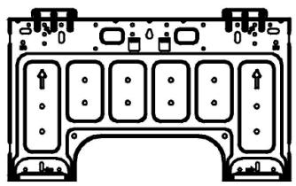 QLIMA SC 54xx - SC 60xx - SC 61xx - MOUNTING PLATE DIMENSIONS - 2