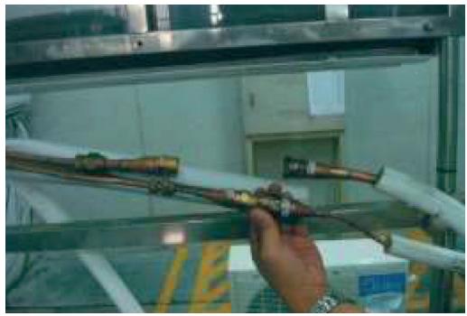 QLIMA SC 54xx - SC 60xx - SC 61xx - Anschluss der Kältemittelleitungen am Innengerät - 1