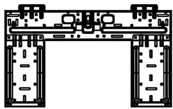 QLIMA SC 54xx - SC 60xx - SC 61xx - DIMENSIONS DE LA PLAQUE DE FIXATION - 3