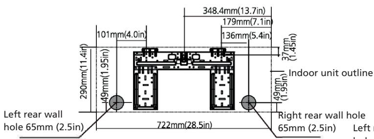 QLIMA SC 54xx - SC 60xx - SC 61xx - MOUNTING PLATE DIMENSIONS - 4