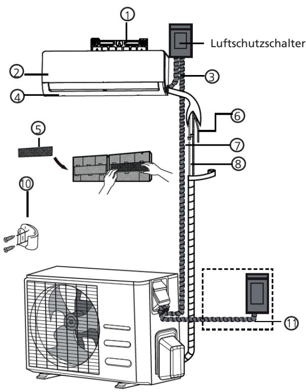 QLIMA SC 54xx - SC 60xx - SC 61xx - GERÄTETEILE - 2