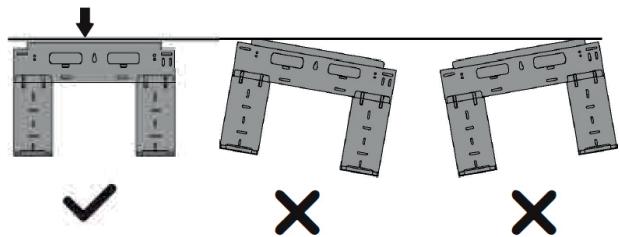 QLIMA SC 54xx - SC 60xx - SC 61xx - DIMENSIONS DE LA PLAQUE DE FIXATION - 1