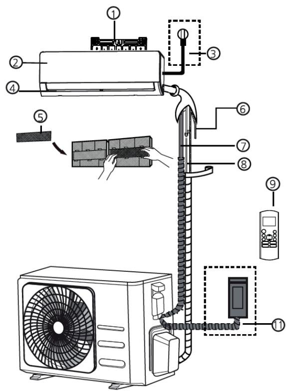QLIMA SC 54xx - SC 60xx - SC 61xx - G UNIT PARTS - 1