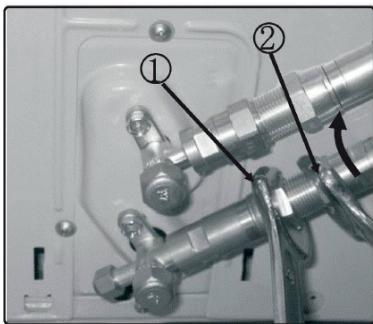 QLIMA SC 54xx - SC 60xx - SC 61xx - J KÄLTEMITTELLEITUNGSVERBINDUNG - 8