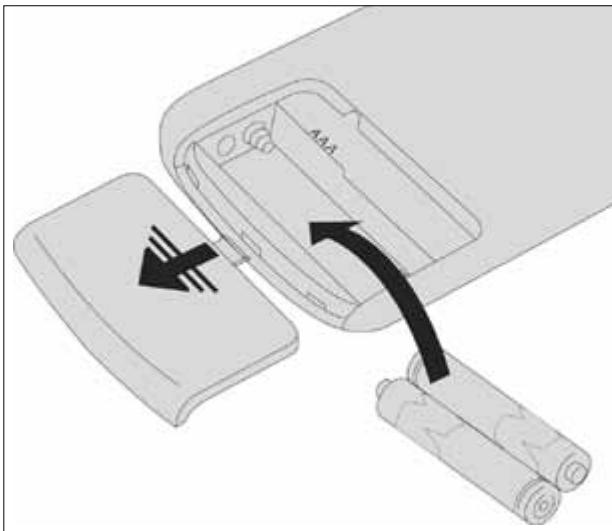 EXTRAFLAME RAFFAELLA IDRO H15-18 - INSERTION DES PILES - 1
