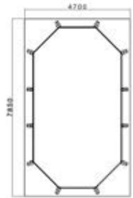 JUSTAPOSE PISCINE COMPOSITE - Étape 1: délimitation du terrain - 7