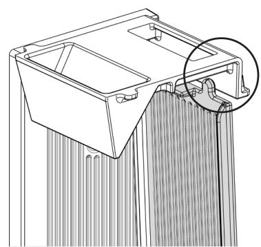 EXTRAFLAME GABRIELLA PLUS - ÉCHANGEUR THERMIQUE - PARTIE SUPÉRIEURE - 7