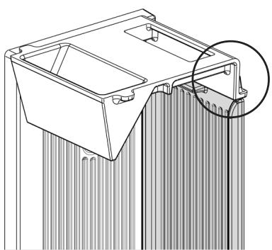 EXTRAFLAME GABRIELLA PLUS - ÉCHANGEUR THERMIQUE - PARTIE SUPÉRIEURE - 9