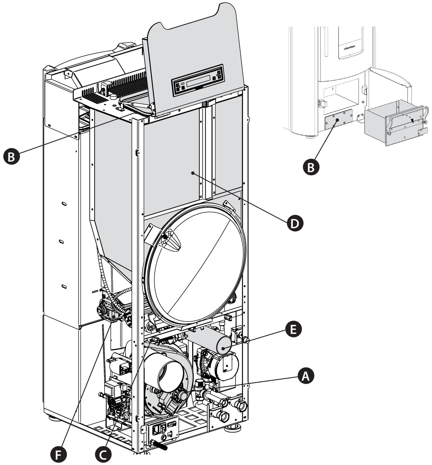 EXTRAFLAME ROSANNA IDRO - MISE HORS SERVICE (FIN DE SAISON) - 1