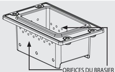 EXTRAFLAME ROSANNA IDRO - DETAIL NETTOYAGE BRASIER - 3