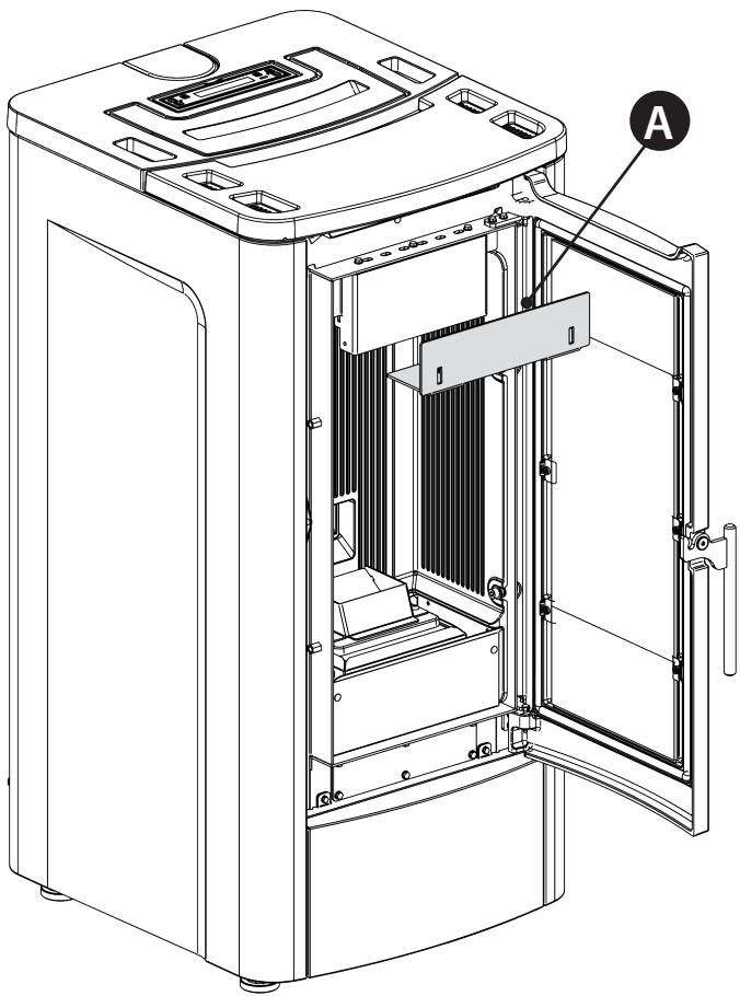 EXTRAFLAME TEOREMA - TEOREMA plus - NETTOYAGE PARTIE SUPÉRIEURE ÉCHANGEUR THERMIQUE : - 1