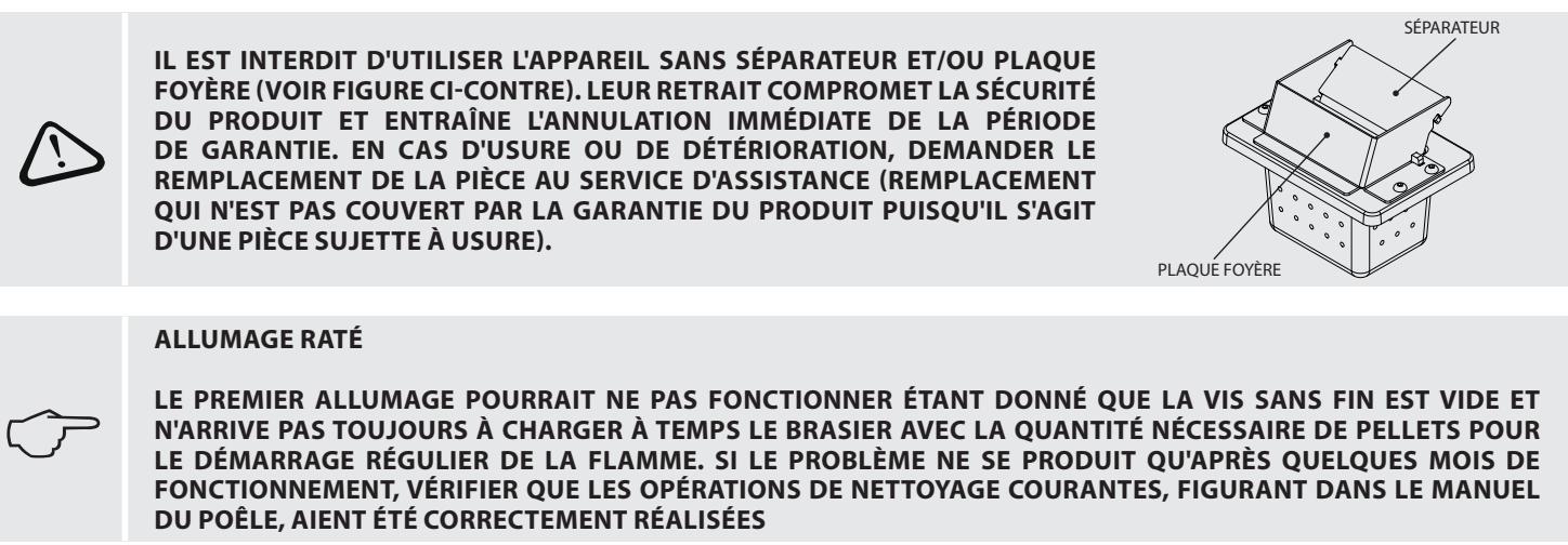 EXTRAFLAME TEOREMA - TEOREMA plus - PROCEDURE DE COMMANDE - 1