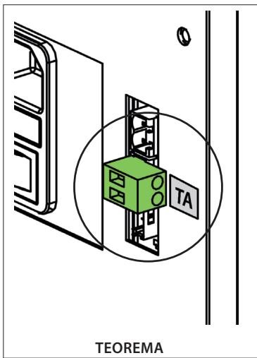 EXTRAFLAME TEOREMA - TEOREMA plus - INSTALLATION DU THERMOSTAT SUPPLEMENTaire - 2