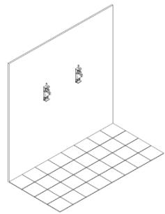 HJM ALANIS1000, ALANIS1500 & ALANIS2000 - FIXATION AU MUR - 3