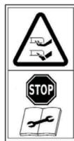 YARDFORCE MB 400 - Caution! - 4