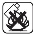 YARDFORCE MB 400 - Waarschuwingssymbolen op de accu - 3