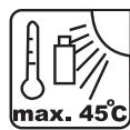 YARDFORCE MB 400 - Waarschuwingssymbolen op de accu - 4