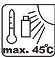 YARDFORCE MB 400 - Warning Symbols on battery pack - 4