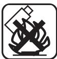 YARDFORCE MB 400 - Warning Symbols on battery pack - 3