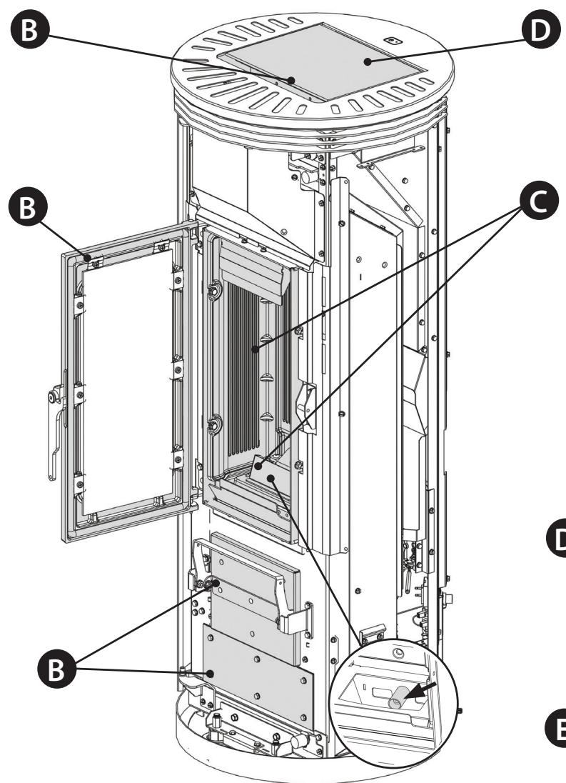 EXTRAFLAME PAMELA - MISE HORS SERVICE (FIN DE SAISON) - 4