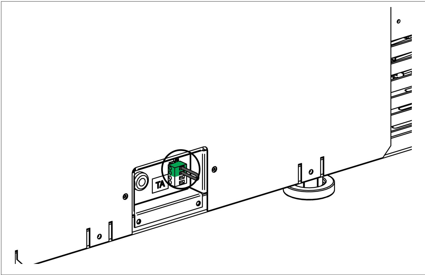 EXTRAFLAME SHARON PLUS CX - THERMOSTAT SUPPLEMENTaire POUR COMMANDE MOTEUR CANALISATION - 1