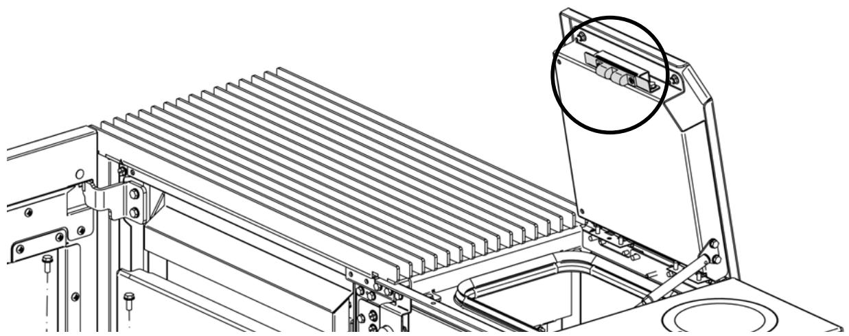 EXTRAFLAME SHARON CRYSTAL PLUS CX - RÉSERVOIR PELLET - FERMETURE À PRESSION. - 1