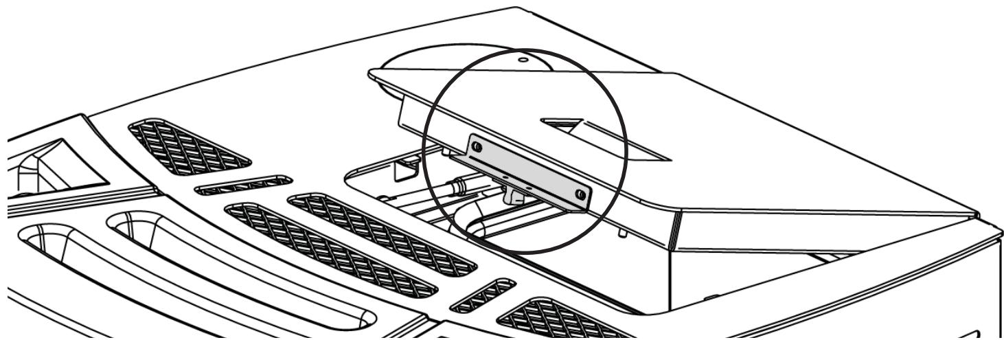EXTRAFLAME MOIRA EVO - RÉSERVOIR PELLET - FERMETURE À PRESSION - 1