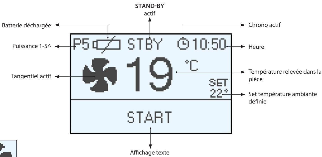 EXTRAFLAME MOIRA EVO - ECRAN - 1