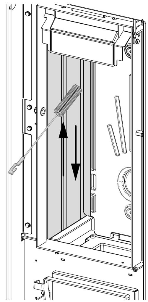 EXTRAFLAME MIETTA EVO - SINFONY - ÉCHANGEUR THERMIQUE ET COMPARTIMENT D'INSPECTION - 2