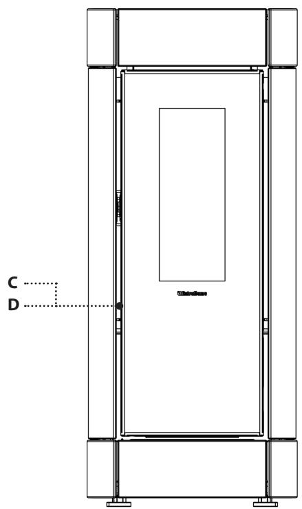 EXTRAFLAME MIETTA EVO - SINFONY - DÉTAILS SINFONY - 1