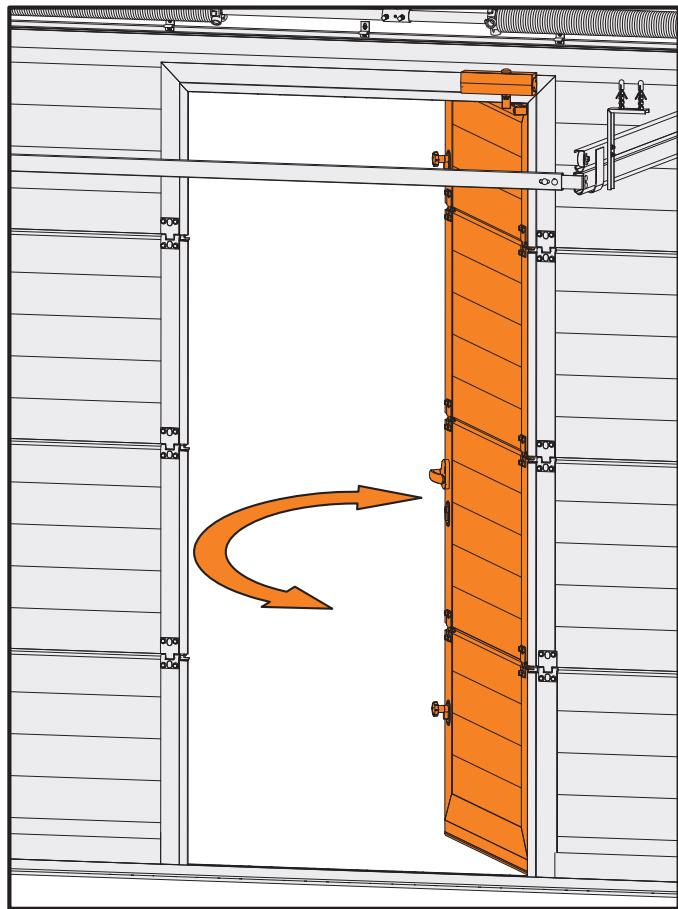 FLEXIDOOR ESSENTIEL - Réglage de la vitesse de fermeture du portillon - 3