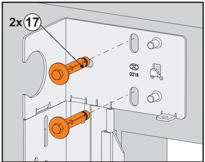 FLEXIDOOR ESSENTIEL - Positionner la cornière (32). - 15