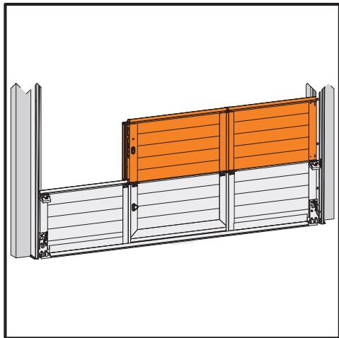FLEXIDOOR ESSENTIEL - Montage du deuxième panneau - 2